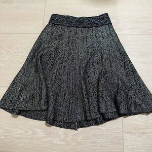 3/$10 Black Shimmer Mini Skirt
